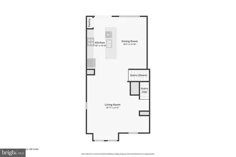 Floorplan - 1800 Eager St, Baltimore, MD 21205 photo 3 of 4