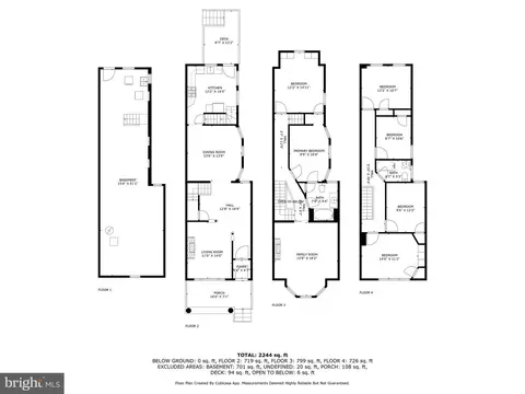 Floorplan - 2602 N Calvert St, Baltimore, MD 21218 photo 1 of 5