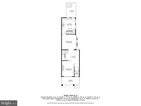 Floorplan - 2602 N Calvert St, Baltimore, MD 21218 photo 4 of 5