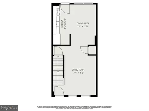 Floorplan - 2435 Ashton St, Baltimore, MD 21223 photo 2 of 3