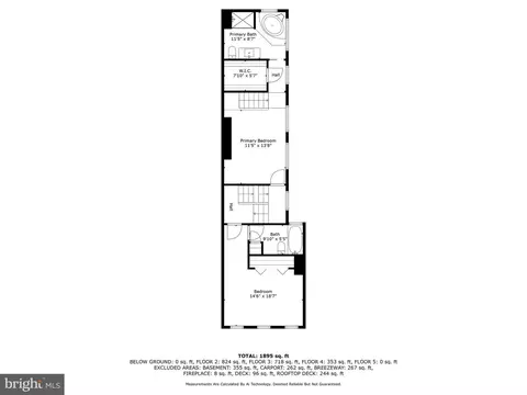 Floorplan - 1308 William St, Baltimore, MD 21230 photo 2 of 6