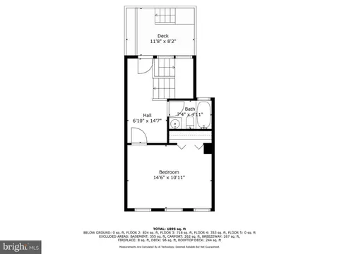 Floorplan - 1308 William St, Baltimore, MD 21230 photo 3 of 6