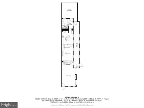 Floorplan - 1308 William St, Baltimore, MD 21230 photo 1 of 6