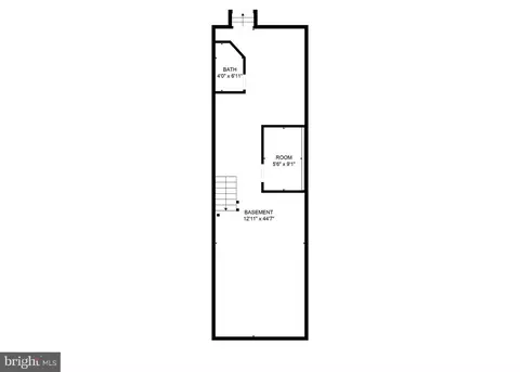 Floorplan - 1819 E Federal St, Baltimore, MD 21213 photo 2 of 4