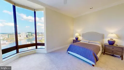 Bedroom - 10 E Lee St #2707, Baltimore, MD 21202 photo 2 of 8