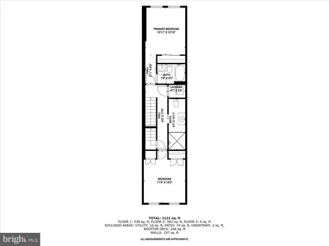 Floorplan - 2437 Fleet St, Baltimore, MD 21224 photo 2 of 4
