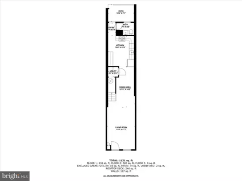 Floorplan - 2437 Fleet St, Baltimore, MD 21224 photo 1 of 4