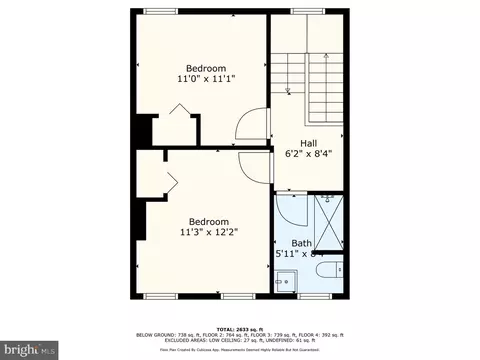 Floorplan - 25 S Calhoun St, Baltimore, MD 21223 photo 5 of 5