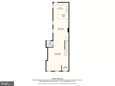 Floorplan - 25 S Calhoun St, Baltimore, MD 21223 photo 3 of 5