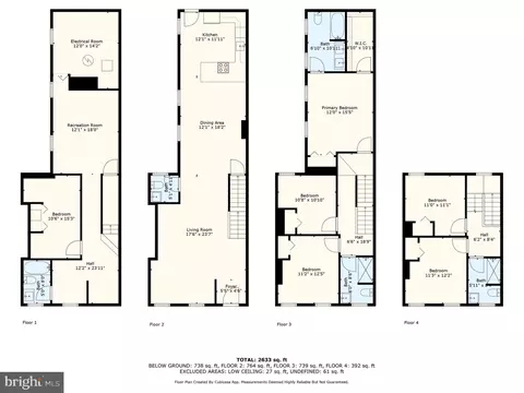 Floorplan - 25 S Calhoun St, Baltimore, MD 21223 photo 1 of 5