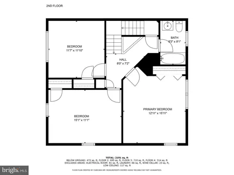 Floorplan - 709 Dryden Dr, Baltimore, MD 21229 photo 2 of 5