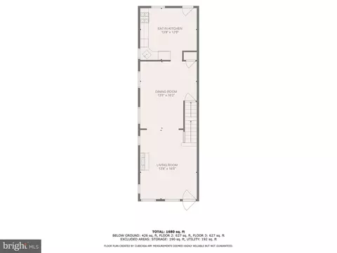 Floorplan - 608 W 38th St, Baltimore, MD 21211 photo 1 of 4