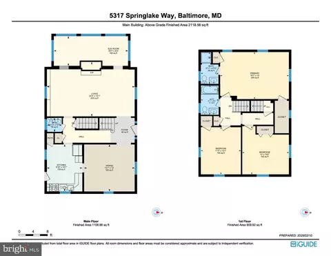 Floorplan - 5317 Springlake Way, Baltimore, MD 21212 photo 1 of 6