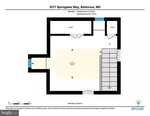Floorplan - 5317 Springlake Way, Baltimore, MD 21212 photo 5 of 6