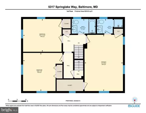 Floorplan - 5317 Springlake Way, Baltimore, MD 21212 photo 4 of 6
