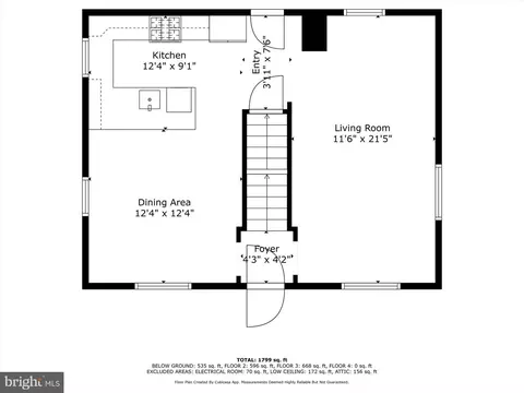 Floorplan - 2501 E Strathmore Ave, Baltimore, MD 21214 photo 2 of 5