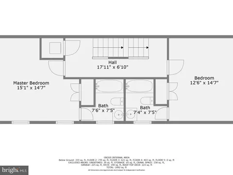 Floorplan - 1250 Hull St, Baltimore, MD 21230 photo 4 of 6