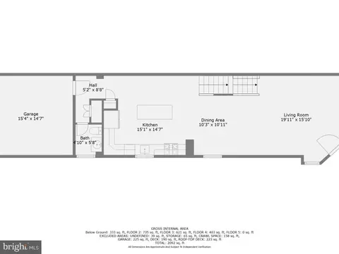 Floorplan - 1250 Hull St, Baltimore, MD 21230 photo 3 of 6