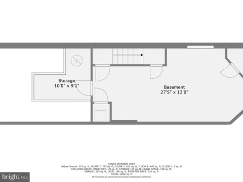 Floorplan - 1250 Hull St, Baltimore, MD 21230 photo 2 of 6