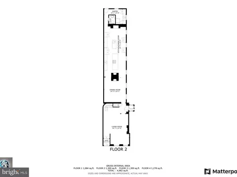 Floorplan - 2212 E Pratt St, Baltimore, MD 21231 photo 3 of 5