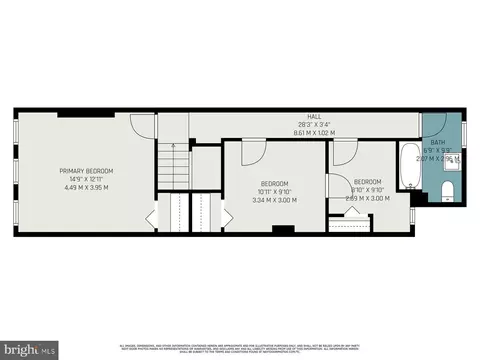 Floorplan - 1309 N Broadway, Baltimore, MD 21213 photo 2 of 3