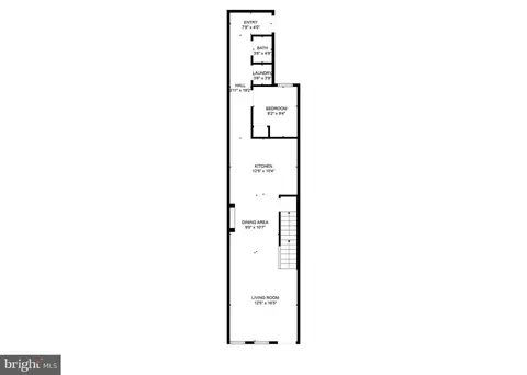 Floorplan - 1745 N Milton Ave, Baltimore, MD 21213 photo 3 of 3