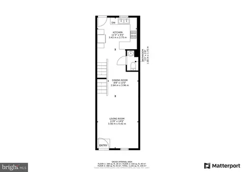 Floorplan - 1141 Scott St, Baltimore, MD 21230 photo 1 of 3