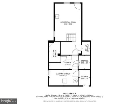Floorplan - 7 Charlcote Pl, Baltimore, MD 21218 photo 1 of 4