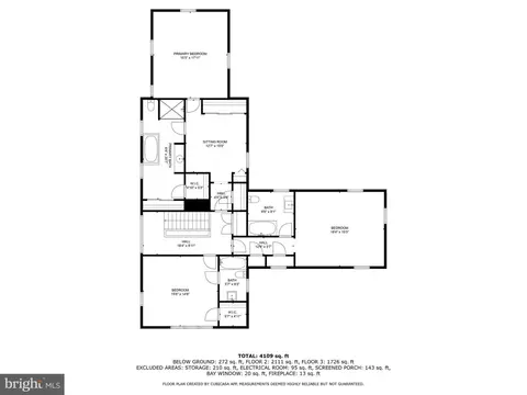 Floorplan - 7 Charlcote Pl, Baltimore, MD 21218 photo 3 of 4