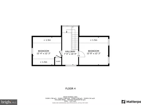Floorplan - 207 Cedarcroft Rd, Baltimore, MD 21212 photo 4 of 5