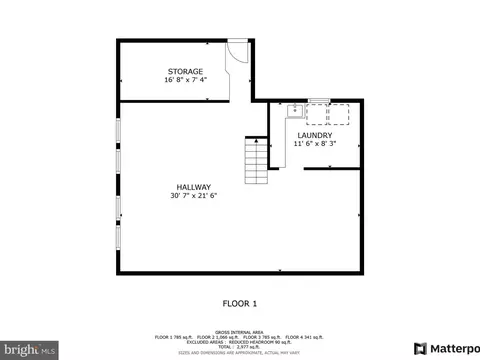 Floorplan - 207 Cedarcroft Rd, Baltimore, MD 21212 photo 5 of 5