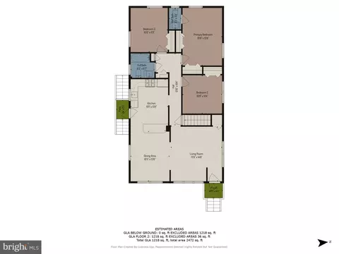 Floorplan - 5930 Plumer Ave, Baltimore, MD 21206 photo 1 of 3