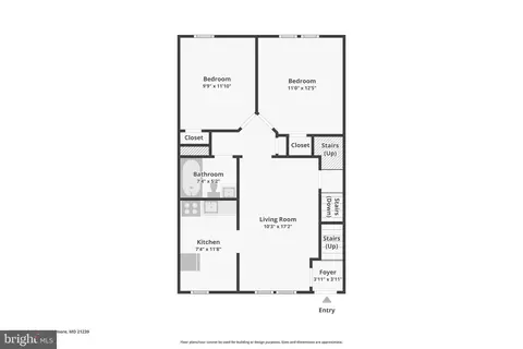 Floorplan - 6123 Macbeth Dr, Baltimore, MD 21239 photo 1 of 3