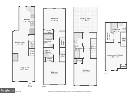 Floorplan - 524 Scott St, Baltimore, MD 21230 photo 2 of 2