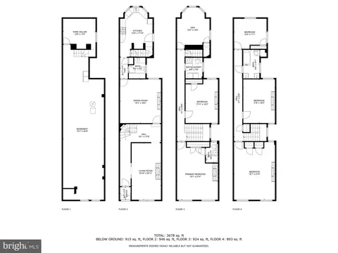 Floorplan - 1206 John St, Baltimore, MD 21217 photo 1 of 1