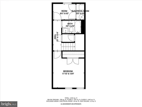 Floorplan - 1833 S Charles St, Baltimore, MD 21230 photo 4 of 4