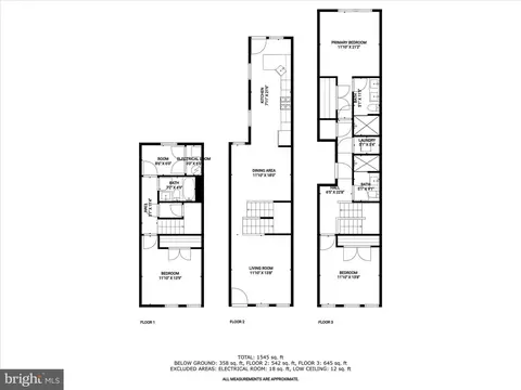 Floorplan - 1833 S Charles St, Baltimore, MD 21230 photo 1 of 4