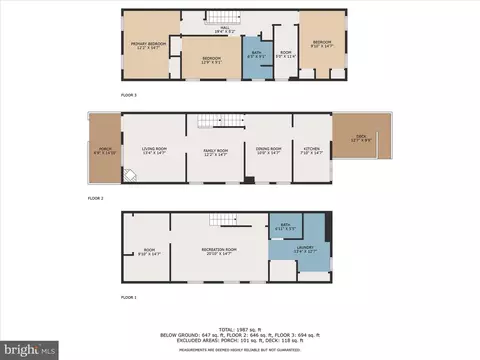 Floorplan - 1200 Weldon Ave, Baltimore, MD 21211 photo 4 of 4