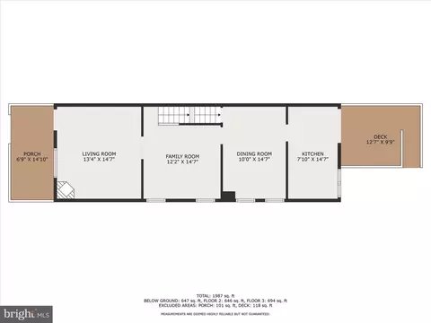 Floorplan - 1200 Weldon Ave, Baltimore, MD 21211 photo 1 of 4