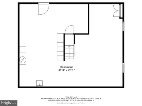 Floorplan - 331 Broxton Rd, Baltimore, MD 21212 photo 5 of 5