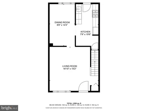 Floorplan - 5910 Laclede Rd, Baltimore, MD 21206 photo 1 of 4