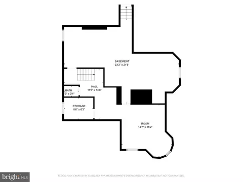 Floorplan - 1807 Kenway Rd, Baltimore, MD 21209 photo 4 of 5