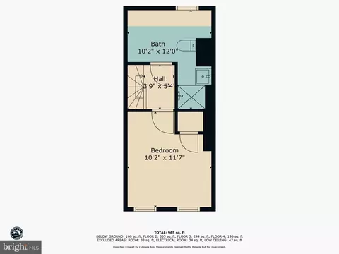 Floorplan - 862 Washington Blvd, Baltimore, MD 21230 photo 2 of 5