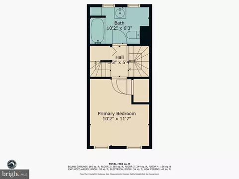 Floorplan - 862 Washington Blvd, Baltimore, MD 21230 photo 3 of 5