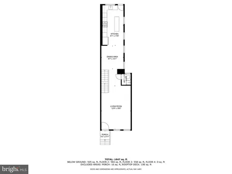 Floorplan - 1292 Riverside Ave, Baltimore, MD 21230 photo 1 of 4