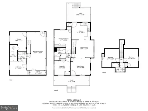 Floorplan - 305 E Melrose Ave, Baltimore, MD 21212 photo 1 of 4