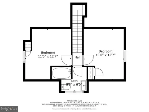 Floorplan - 305 E Melrose Ave, Baltimore, MD 21212 photo 4 of 4