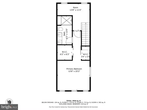Floorplan - 715 E 20th St, Baltimore, MD 21218 photo 3 of 4