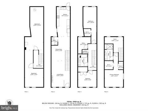 Floorplan - 715 E 20th St, Baltimore, MD 21218 photo 4 of 4