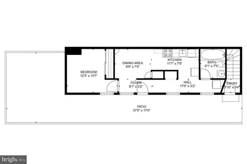 Floorplan - 521 S Wolfe St, Baltimore, MD 21231 photo 10 of 16